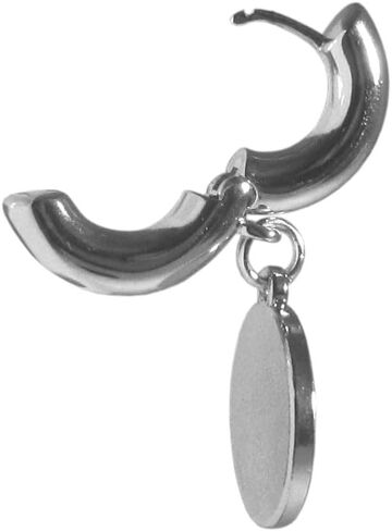 Siskiyou Sports NFL Kansas City Chiefs Huggie Hoop Earrings, Team Colors, One Size in Saudi Arabia