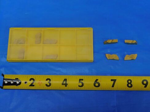 9PCS New AGI-VR/Wesson VRG-3189L VR680 TiN Coated Carbide Grooving Inserts - JP0834RDT in Saudi Arabia