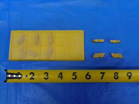 10PCS New AGI-VR/Wesson VRG-3169L VR680 TiN Coated Carbide Grooving Inserts - JP0871RDT in Saudi Arabia