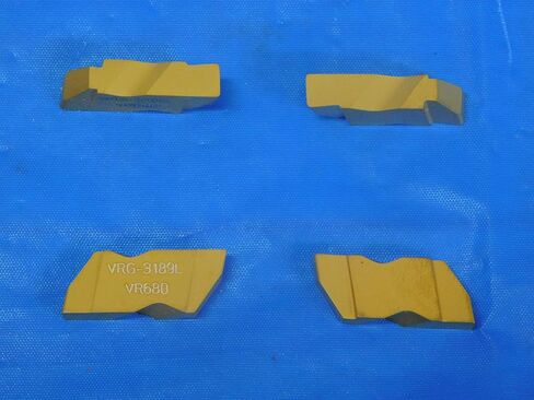 10PCS New AGI-VR/Wesson VRG-3169L VR680 TiN Coated Carbide Grooving Inserts - JP0871RDT in Saudi Arabia