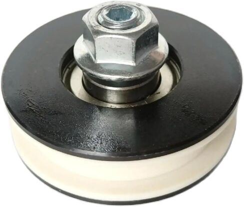 XAA456 FAA5394A50 XYSFAA456 Elevator Door Hanging Wheel White Iron Roller 56 * 16*M10 with Shaft OD 56mm W 16mm Bearing FAA456 in Saudi Arabia