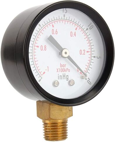 2 "مقاييس ضغط الفراغ ، 1/4" NPT أسفل MOUNT MAT MATT in Saudi Arabia
