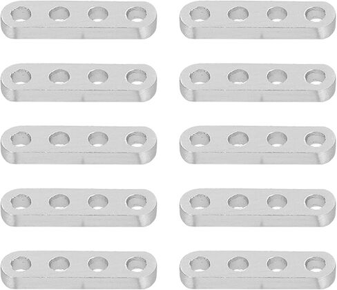 Flat Straight Braces 4x8mm Aluminum Connect Brackets for Robot Engineering Equipment (3102-0007-0056) in Saudi Arabia