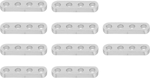 Flat Straight Braces 4x8mm Aluminum Connect Brackets for Robot Engineering Equipment (3102-0007-0056) in Saudi Arabia