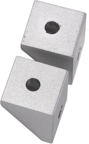 Angle Corner Connector Aluminum Right Angle Brackets 5Pcs Heavy Duty Reinforced Support for Smart Robots DIY Mechanical Accessories (3204-0001-0001) in Saudi Arabia
