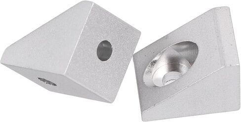 Angle Corner Connector Aluminum Right Angle Brackets 5Pcs Heavy Duty Reinforced Support for Smart Robots DIY Mechanical Accessories (3204-0001-0001) in Saudi Arabia