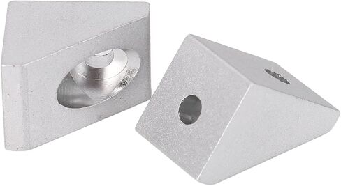 Angle Corner Connector Aluminum Right Angle Brackets 5Pcs Heavy Duty Reinforced Support for Smart Robots DIY Mechanical Accessories (3204-0001-0001) in Saudi Arabia