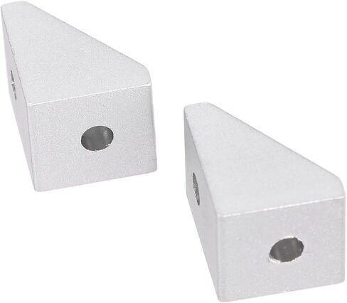 Angle Corner Connector Aluminum Right Angle Brackets 5Pcs Heavy Duty Reinforced Support for Smart Robots DIY Mechanical Accessories (3204-0001-0001) in Saudi Arabia