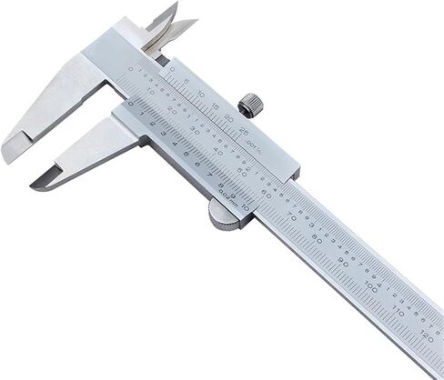 الفرجار Vernier Caliper 6 "0-150mm 530-312 1/128 أدوات قياس الأدوات المقياس (0-150 مم 0.02 مم) in Kuwait