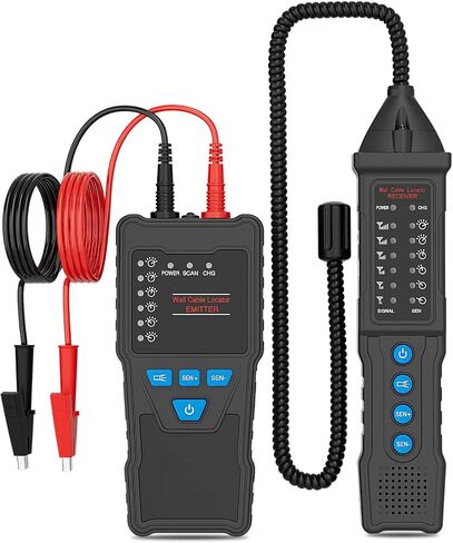 U610 Underground Wire locator ، Tracker Writed Cable Litunder Cable للكابلات المدفونة للحيوانات الأليفة ، واختبار قاطع الدائرة القصيرة من الجدار والكابلات تحت الأرض in Kuwait