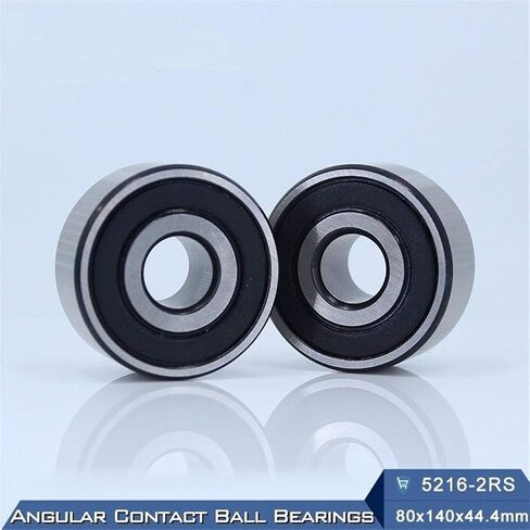 Angular Contact Bearings 5216 2RS Deep Groove Ball Bearing Axial Double Row Angular Contact 5216RS 3216 2RS 3056216 Ball Bearings 80 X 140 X 44.4 mm Bearings in Saudi Arabia