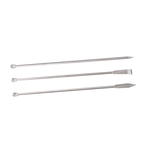 Pretyzoom 2sets Medicine Measurement Acgons Stainless Steel Feather Tiny Lab Labons غير عصرية عملية للمنزل Lab 3pcs*2 in Saudi Arabia