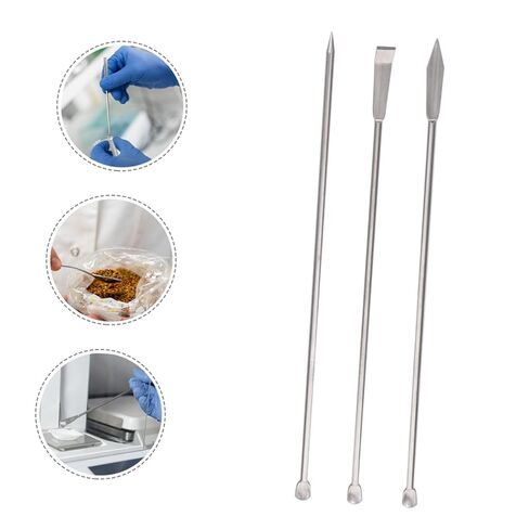 Pretyzoom 2sets Medicine Measurement Acgons Stainless Steel Feather Tiny Lab Labons غير عصرية عملية للمنزل Lab 3pcs*2 in Saudi Arabia