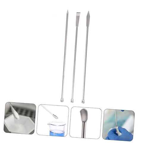 Pretyzoom 2sets Medicine Measurement Acgons Stainless Steel Feather Tiny Lab Labons غير عصرية عملية للمنزل Lab 3pcs*2 in Saudi Arabia