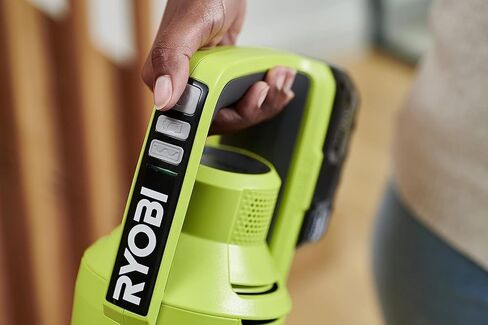 RYOBI 18 V One+ RSV18-0 Cordless Floor Vacuum (30 Airwatt Power ، 820 L/MIN ، فوهة هوية على مدار 24 سم ، بدون بطارية وشاحن) ، أخضر) in Saudi Arabia