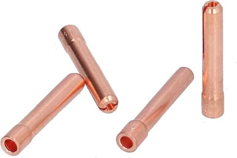 20pcs Tig Collet 1.6mm earice tungsten leadrode for QQ150 Torch Torch Accessories WP9F مثالية للحام Argon Arc مع مادة نحاسية متينة وسطح أملس in Saudi Arabia