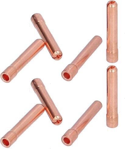 20pcs Tig Collet 1.6mm earice tungsten leadrode for QQ150 Torch Torch Accessories WP9F مثالية للحام Argon Arc مع مادة نحاسية متينة وسطح أملس in Saudi Arabia