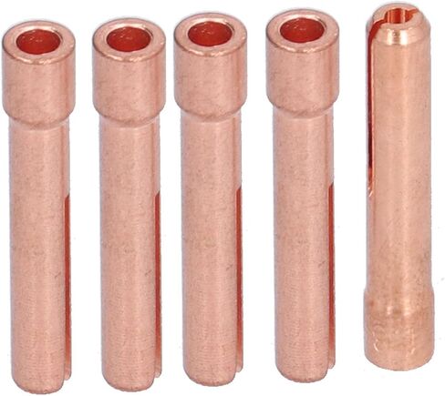 20pcs Tig Collet 1.6mm earice tungsten leadrode for QQ150 Torch Torch Accessories WP9F مثالية للحام Argon Arc مع مادة نحاسية متينة وسطح أملس in Saudi Arabia