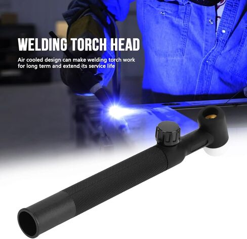 WP-17V Tig Welding Torch Flexible Head Body Valve Air Cooled Accessory Welding Torch in Saudi Arabia