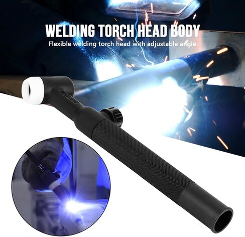 WP-17V Tig Welding Torch Flexible Head Body Valve Air Cooled Accessory Welding Torch in Saudi Arabia