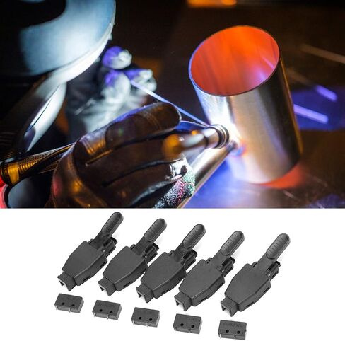 Tig Kit 12×8×3 10Pcs Tig Welding Torch Parts for Argon Weld Abs Accessories with Core in Saudi Arabia