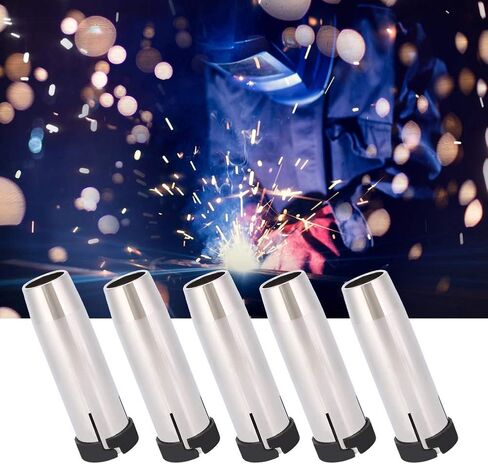 Welding Nozzle High 11. 0×9. 0×2. 5Pcs Welding Nozzle Brass Tapered Soldering Tip Industrial Accessory for Mb24Kd High Welding Nozzle in Saudi Arabia