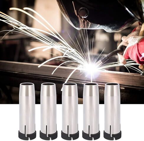 Welding Nozzle High 11. 0×9. 0×2. 5Pcs Welding Nozzle Brass Tapered Soldering Tip Industrial Accessory for Mb24Kd High Welding Nozzle in Saudi Arabia