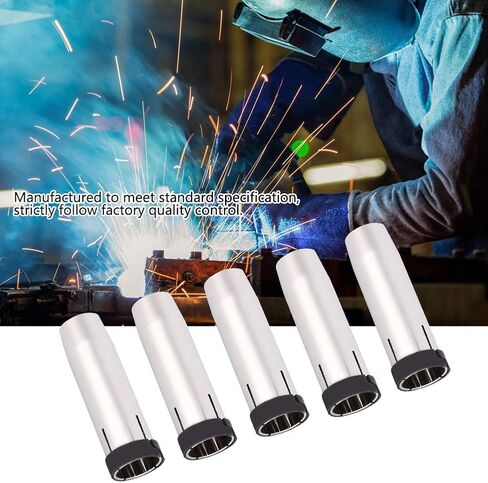 Welding Nozzle High 11. 0×9. 0×2. 5Pcs Welding Nozzle Brass Tapered Soldering Tip Industrial Accessory for Mb24Kd High Welding Nozzle in Saudi Arabia