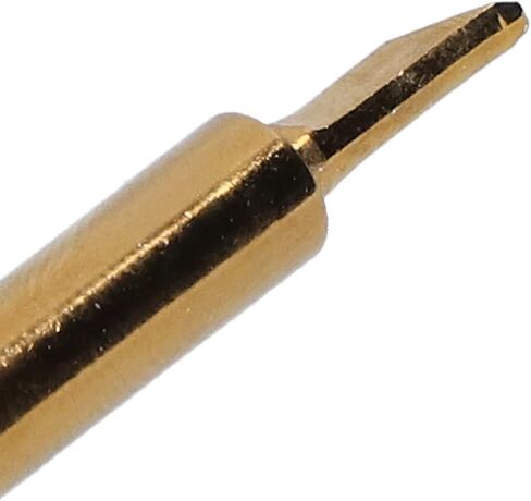 10Pcs Soldering Iron Tips Golden Solder Welding Head Replacement Accessories Ideal for Welding with 60W Power Temperature Adjustable from 200 to 480 Degrees Celsius(Gold 900M-T-IS) in Saudi Arabia