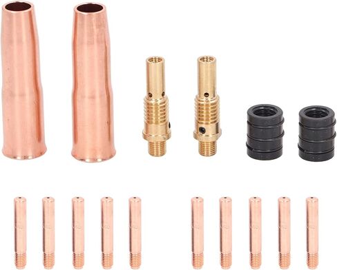 أكمل محول الناشر 13. 0 × 13. 0 × 3. 16PCS MIG لحام طقم طبق طرف نصيحة موزع الفوهة محول المشاعل المستهلكات ل 200 in Saudi Arabia