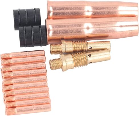 أكمل محول الناشر 13. 0 × 13. 0 × 3. 16PCS MIG لحام طقم طبق طرف نصيحة موزع الفوهة محول المشاعل المستهلكات ل 200 in Saudi Arabia