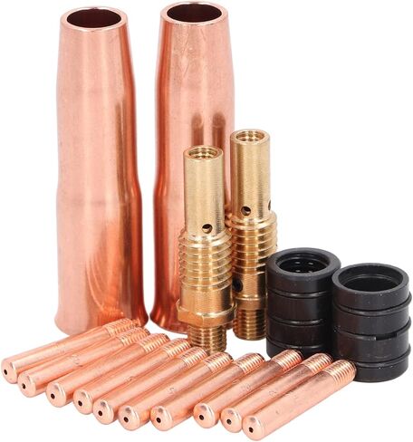أكمل محول الناشر 13. 0 × 13. 0 × 3. 16PCS MIG لحام طقم طبق طرف نصيحة موزع الفوهة محول المشاعل المستهلكات ل 200 in Saudi Arabia