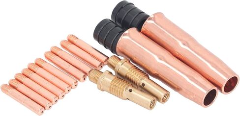 أكمل محول الناشر 13. 0 × 13. 0 × 3. 16PCS MIG لحام طقم طبق طرف نصيحة موزع الفوهة محول المشاعل المستهلكات ل 200 in Saudi Arabia