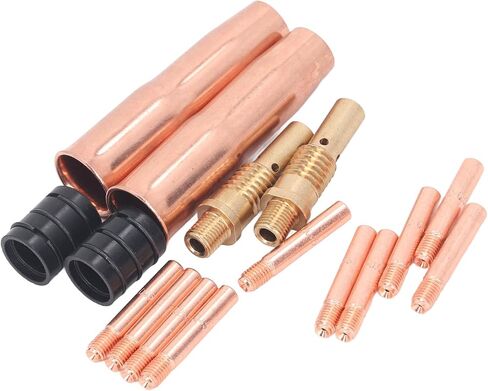 أكمل محول الناشر 13. 0 × 13. 0 × 3. 16PCS MIG لحام طقم طبق طرف نصيحة موزع الفوهة محول المشاعل المستهلكات ل 200 in Saudi Arabia
