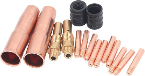 أكمل محول الناشر 13. 0 × 13. 0 × 3. 16PCS MIG لحام طقم طبق طرف نصيحة موزع الفوهة محول المشاعل المستهلكات ل 200 in Saudi Arabia