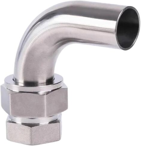 2000 PSI End Cap 1/16"-1" 3-25mm Tube OD Compression Union SUS316L Stainless Steel Coupler Pipe Fitting Connector Metric UNF Nut Lock 1Pcs(16mm) in Saudi Arabia