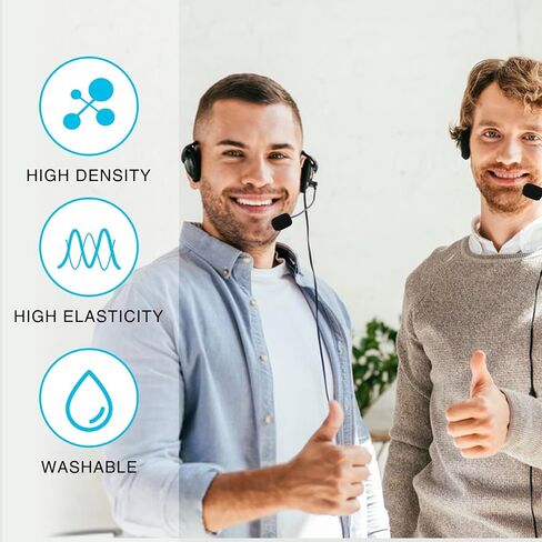 20 Pcs Mini Headset Microphone Windscreen Foam Covers,Mic Foam Windscreen for Small Lapel and Lavalier Microphones in Saudi Arabia