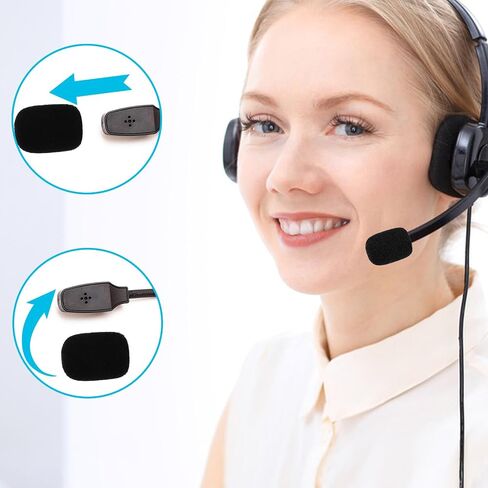 20 Pcs Mini Headset Microphone Windscreen Foam Covers,Mic Foam Windscreen for Small Lapel and Lavalier Microphones in Saudi Arabia