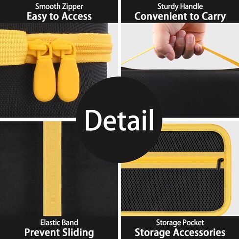Aenlllosi لـ Fanttik V8 Apex/Slim V8 Mate/V10 Apex/Slim V10 Mate Car Case Hard Case ، Fanttik Cordless V8/V10 Car Carum (Case Only) in Saudi Arabia