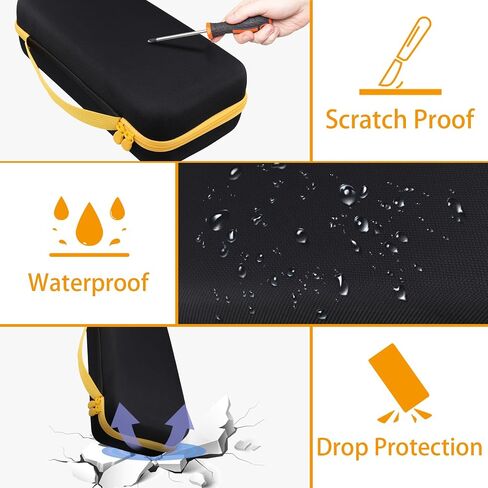 Aenlllosi لـ Fanttik V8 Apex/Slim V8 Mate/V10 Apex/Slim V10 Mate Car Case Hard Case ، Fanttik Cordless V8/V10 Car Carum (Case Only) in Saudi Arabia