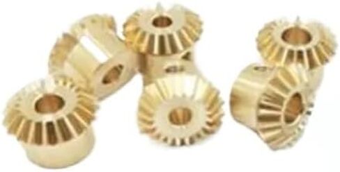 2pcs 1: 1 التروس المائل 0.4m 0.5m 0.8m 1m 12 15 18 20 24 25 30 أسنان 90 درجة تروس الزاوية المحمولة 3/4/5/6/8 مم (التجويف 2mm ، 0.5m12t) in Kuwait
