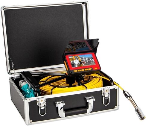 Drain Inspection Camera Pipe Inspection Camera Sewer Drain Industrial Endoscope IP68 8500MHA 10/20/30/50M in Saudi Arabia