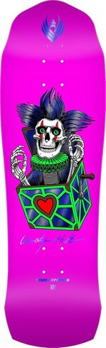 Powell Peralta Chris Hiett Skull Flight Skateboard Deck - 9.5" x 31.13" in Saudi Arabia
