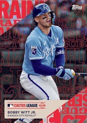 2025 Topps MLB Baseball Series 1 Easter Tin (59 إجمالي بطاقة لكل القصدير) in Saudi Arabia