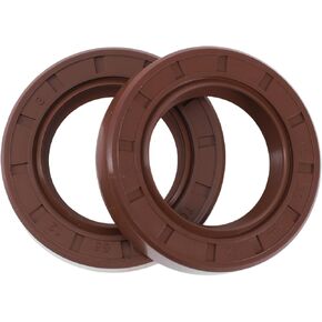 Universal Oil Seal TC Seal Ring Rotary Shaft Seal 35x56x12mm High Pressure FKM Rubber Brown 2 Pcs in Kuwait