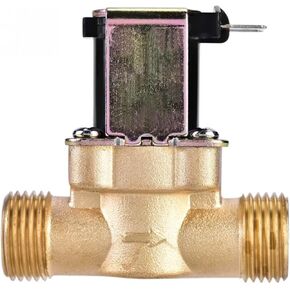 Valve DC24V AC220V 3/4INCH 1/2INCH ELECTROL SLENOID VALVE عادةً صمامات نحاسية مغلقة لصمام ماء التحكم في الماء (220 فولت ، 0.75 بوصة) in Kuwait