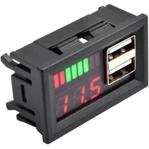 1PCS Digital Voltmeter Tester 12V(12V Red) in Saudi Arabia