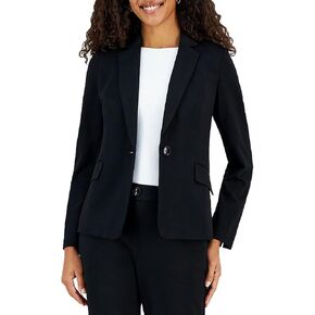 Kasper Women's Compression ONE Bttn Jacket with Slit SL, Black in Kuwait