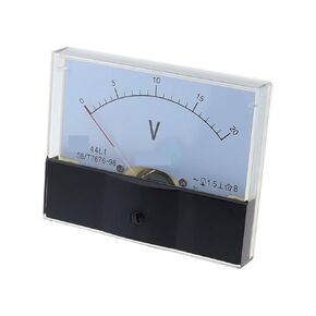 44L1-V AC Voltmeter AC10V15V 20V 30V 50V 100V 450V 500V 600V 750V POINTER 80 * 100MM لقياس 1PCS الفردي (AC 750V) in Kuwait