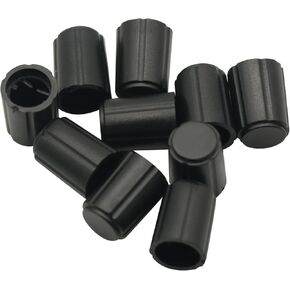 10PCS for KY-040 360 Degrees Potentiometer Rotary Encoder ABS Type D Half Shaft Hole Caps Knob 6mm A15 Brick Sensor Switch, Electric Guitar Volume Tone Knobs Black,Potentiometer Knobs in Kuwait